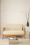 Atelier Del Sofa Nika Sofá de 2 Plazas Blanco